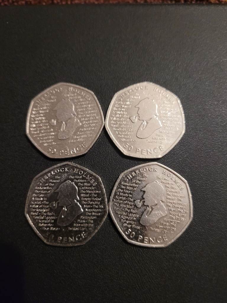 Sherlock Holmes coins