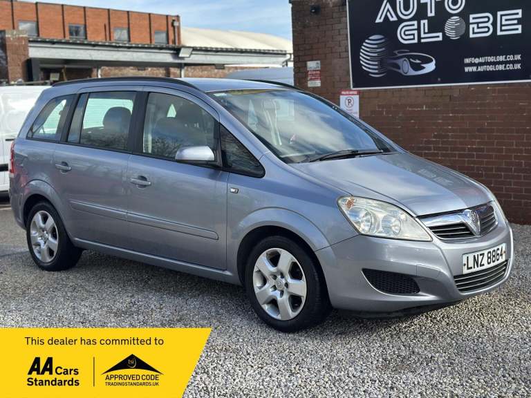 2008 Vauxhall Zafira 1.6 Exclusiv Euro 4 5dr MPV Petrol Manual