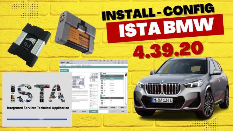 ISTA Diagnose BMW E, F, G, I Modelle bj 1997-2022, INPA, E-sys