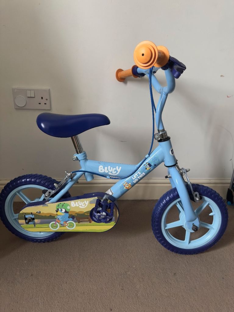 image for Bluey 12” Kids Beginner Bike – Great Condition