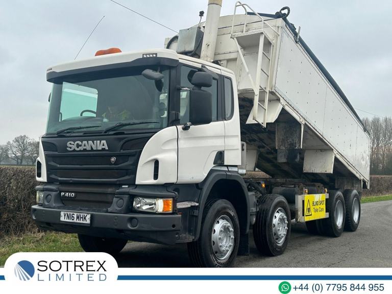 Scania P410 8 X 4 Alloy Tipper