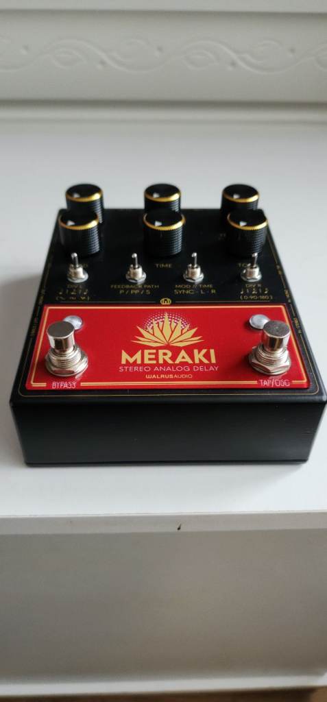 Meraki guitar pedal.