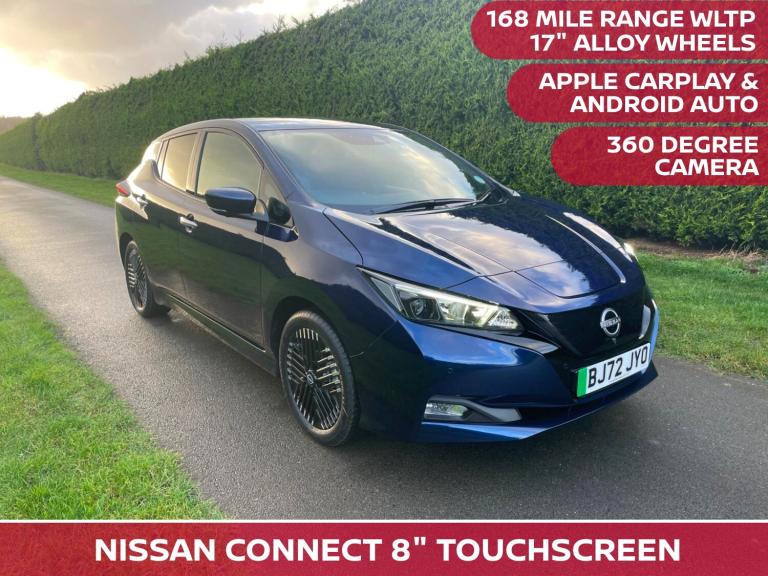 2022 Nissan Leaf 110kW N-Connecta 39kWh 5dr Auto HATCHBACK Electric Automatic