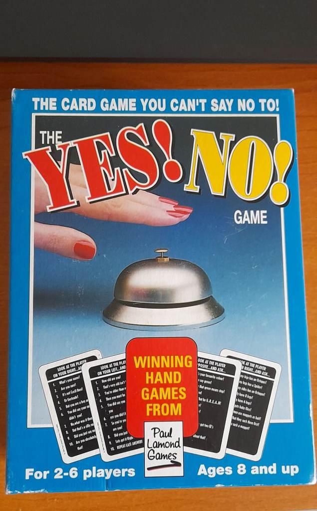 Vintage YES! NO! Game, for aged 8 and upwards.