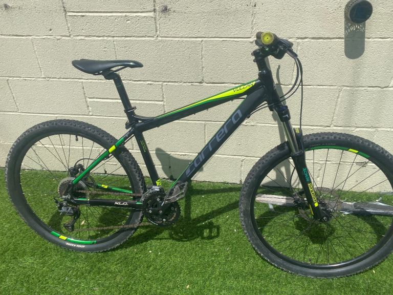 Carrera Vulcan mounting bike 