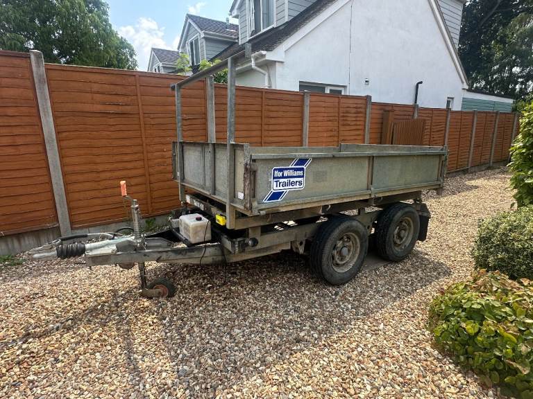 Ifor Williams TT85 Twin Axle Tipping Trailer. 8’x5’ 2600kg Gross Weight