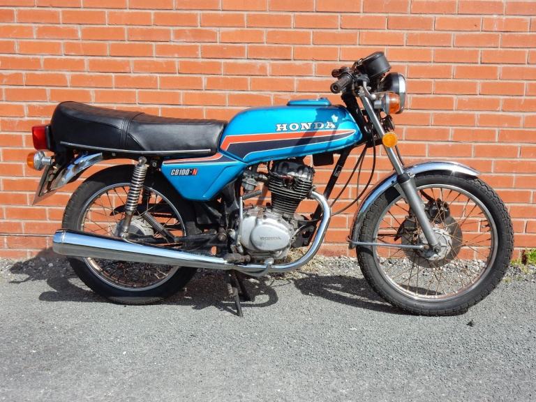 Honda CB100-N 1981 99cc - ride & restore