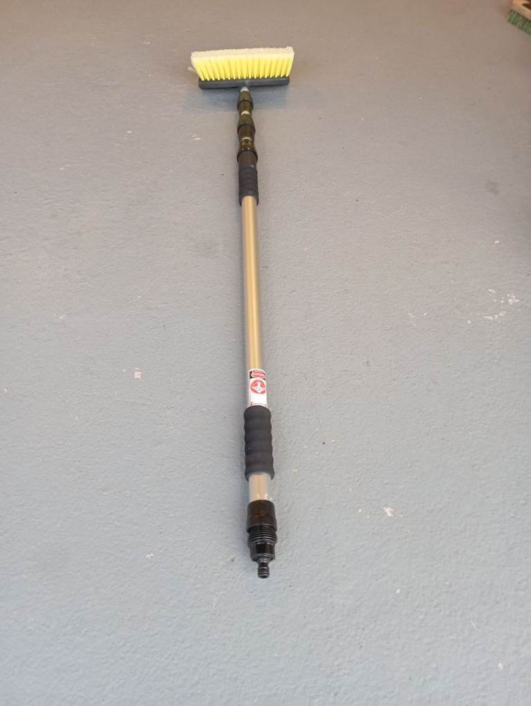 13ft Extendable Water Fed Window Cleaning Pole with Brush Kit