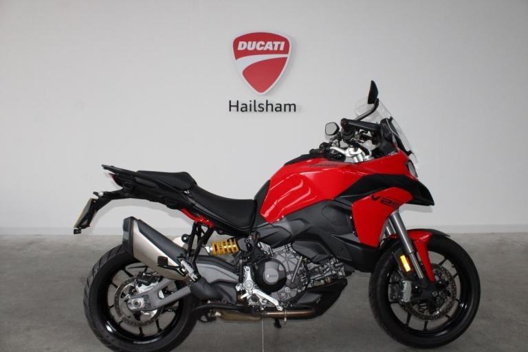2025 Ducati Multistrada V2s, 2025 plate, Ducati Red