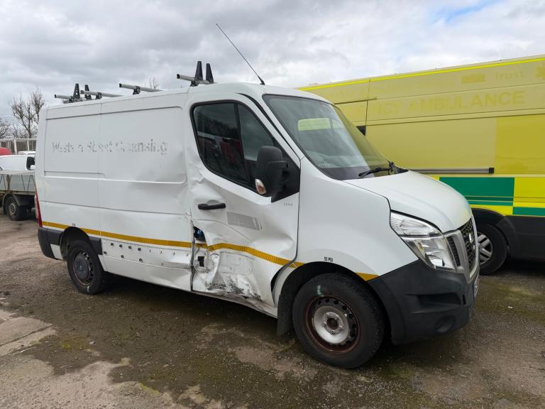 NISSAN NV400 SAME AS RENAULT MASTER LOW MILES BREAKING FULL VAN EURO 6 
