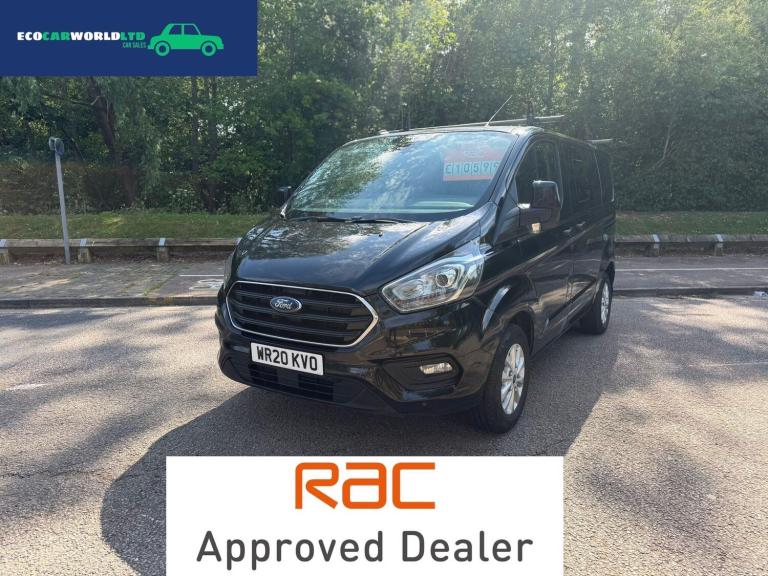 2020 Ford Transit Custom 2.0 EcoBlue 170ps Low Roof D/Cab Limited Van PANEL VAN DIESEL Manual