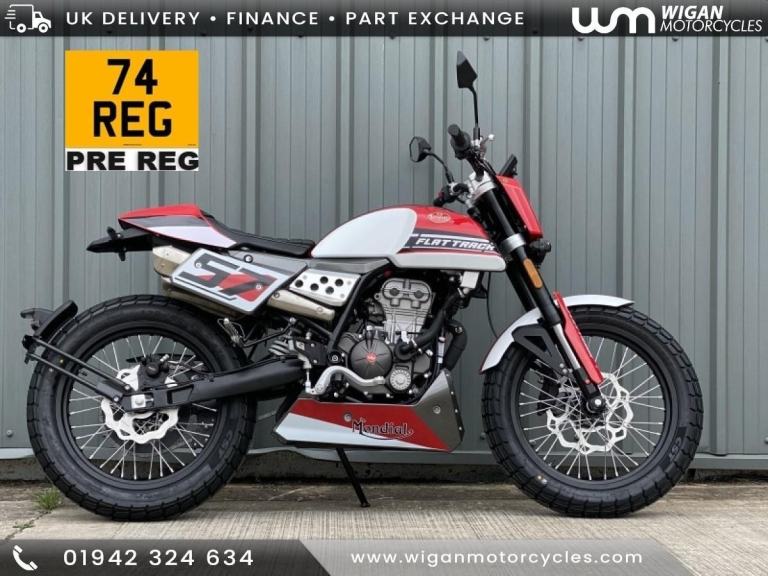 FB Mondial Flat Track 125cc|custom Bike|Classic Retro Cafe Racer Style| For S...