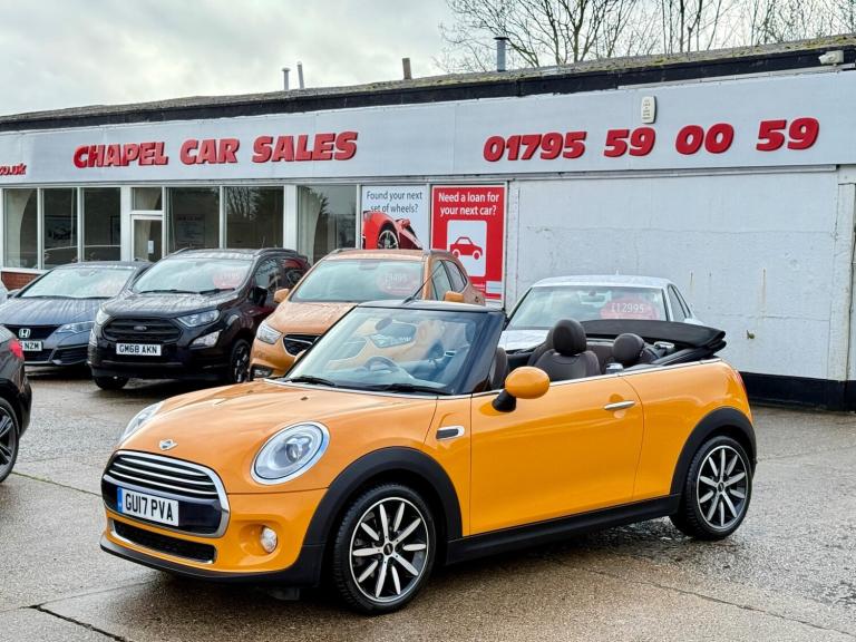 2017 MINI Convertible 1.5 Cooper 2dr CONVERTIBLE PETROL Manual