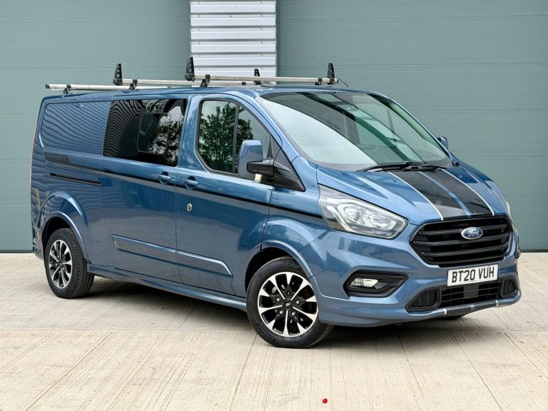 FORD TRANSIT CUSTOM SPORT 2.0 EcoBlue 2020 (20) CREW CAB + 5 SEATS PANEL VAN