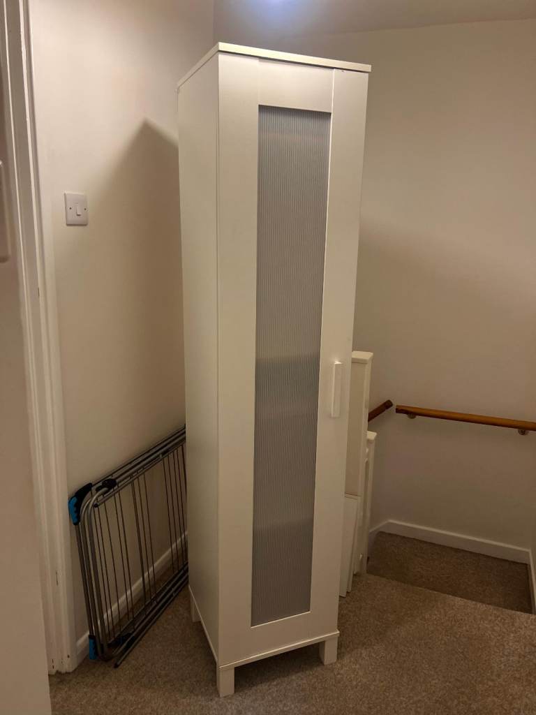 IKEA single door shelve wardrobe _ excellent condition 
