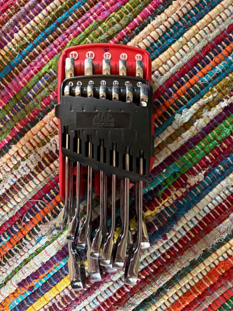 MAC Tools Ratchet Spanner Set – Good Condition