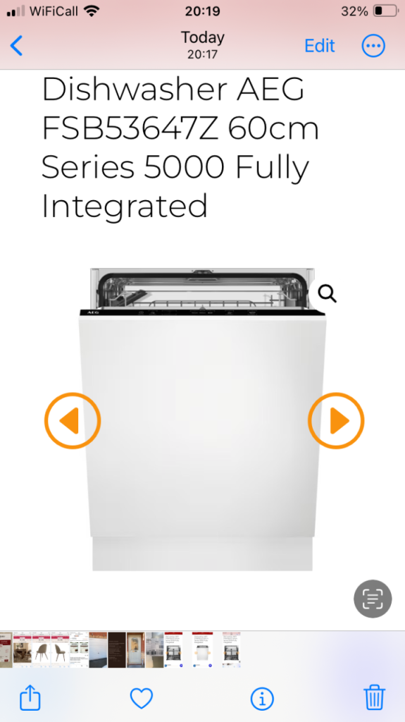 AEG FSB53647Z 60cm Series 5000 Fully Integrated Dishwasher - New