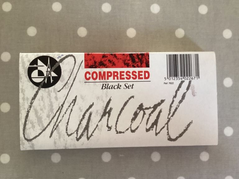 image for Jakar - 12 Sticks (non toxic) Compressed Charcoal Black Set