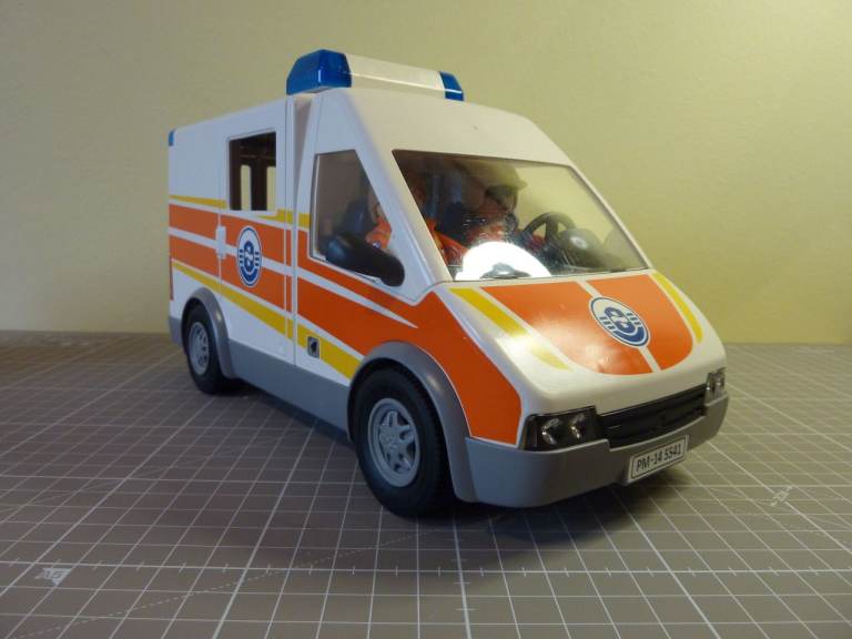 Vintage Playmobil Toy - Ambulance Ref.5541