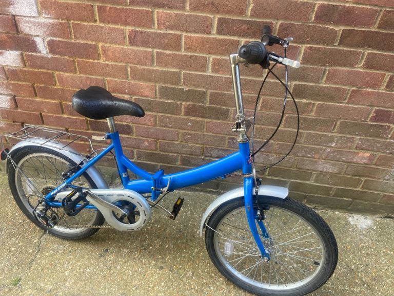 Bike Vintage Raleigh IKEA Fold Up Shopper Bicycle 6 Speed 