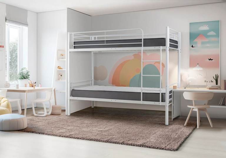 Single Metal Bunk Bed Frame