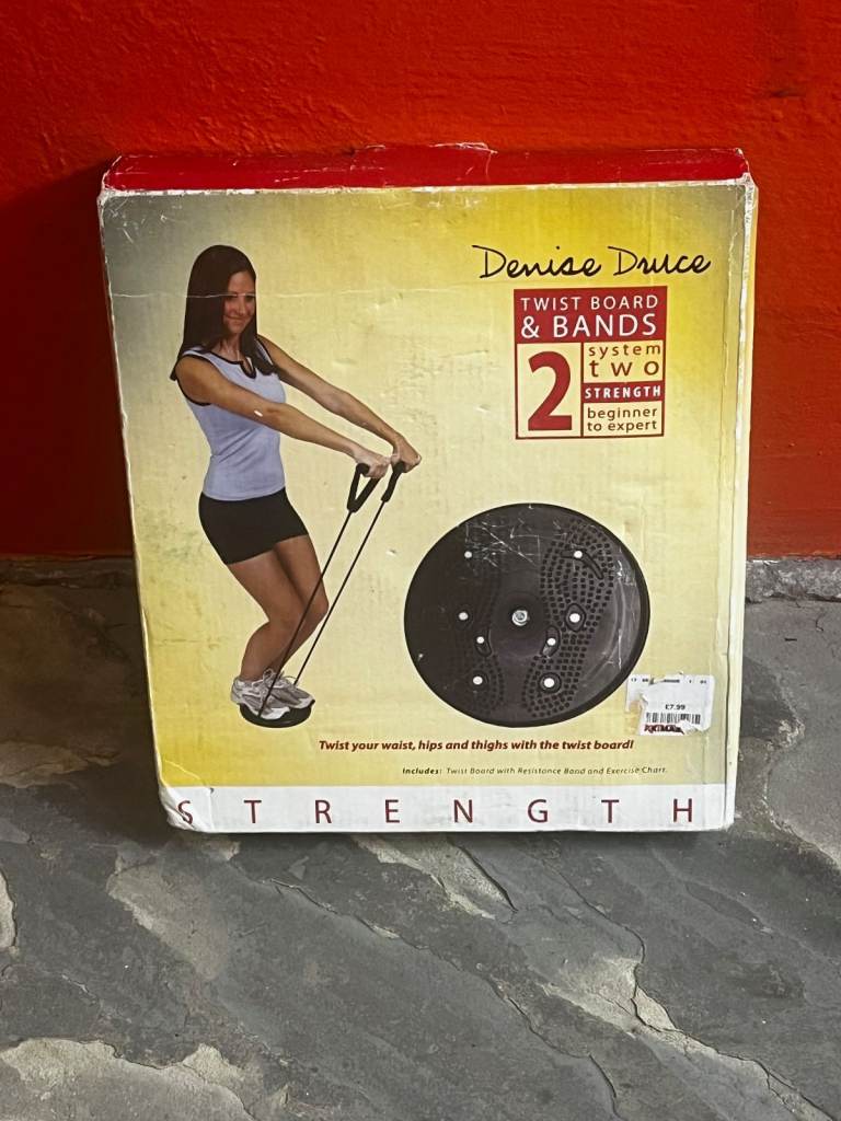 Denise Druce Twist Board & Bands - New in Box