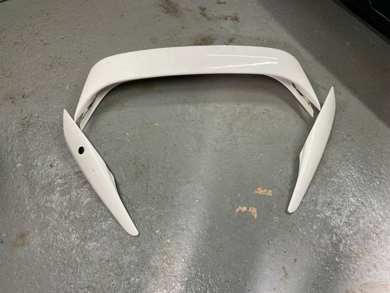OEM Toyota MR2 MK2 Revision 1&2 Rear Spoiler White (1989-1993)