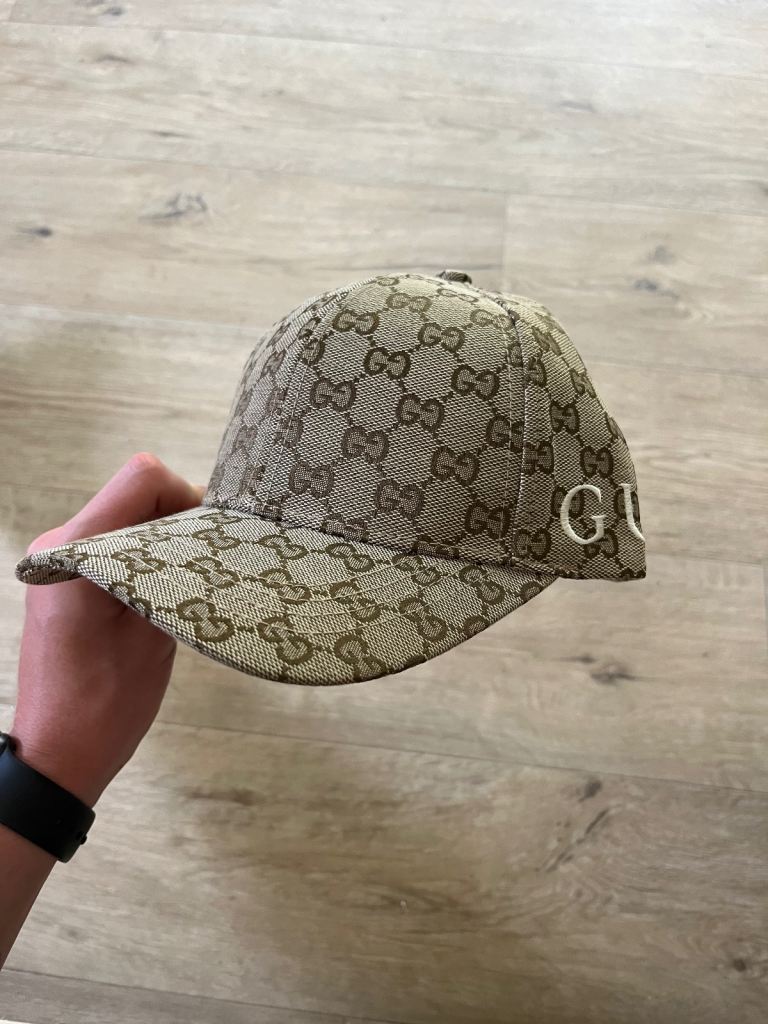 Monogram Print Caps