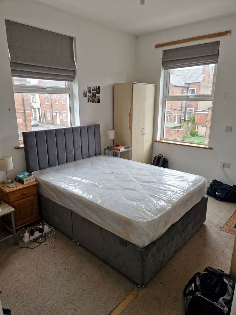 BIG SALE OFFER - 4ft6 Double Divan Bed Base With Mattress Brand New Cash On Delivery Order Now