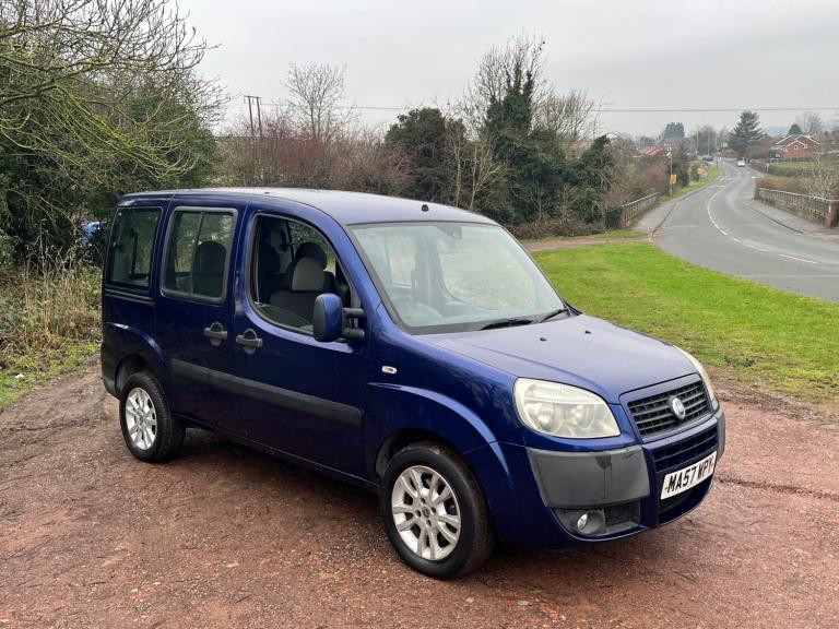 2007 Fiat Doblo 1.4 8V Dynamic High Roof 5dr*TIMING BELT DONE*12 MONTHS MOT* MPV Petrol Manual