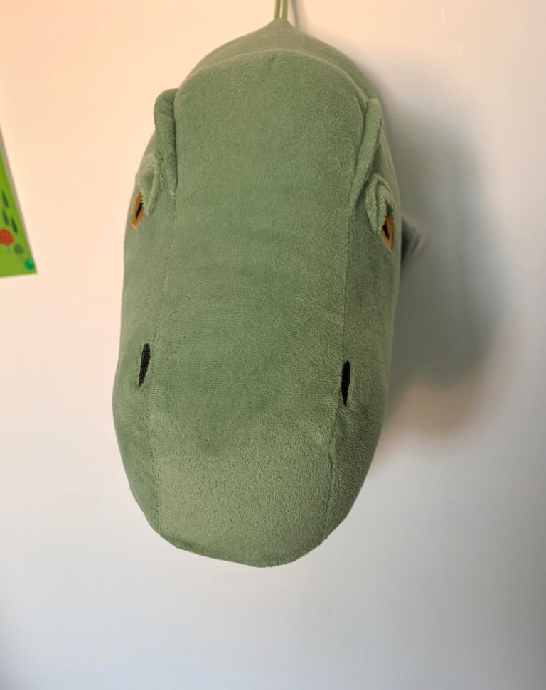 H&M HOME Green Dinosaur Soft Toy Head – New with Tags