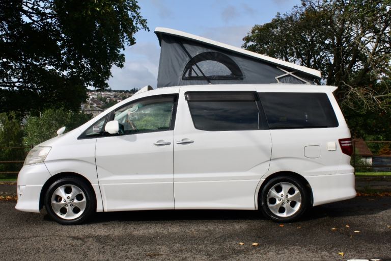 2008 TOYOTA ALPHARD 2.4 PETROL AUTO ULEZ POP TOP 4 BERTH CAMPER CONVERSION