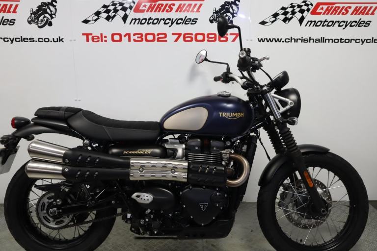 2022 Triumph Street Scrambler 900, 