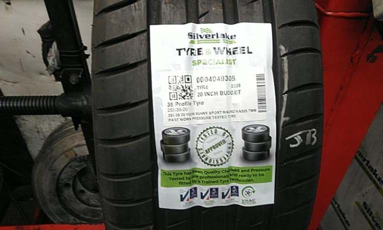 255 35 20 102w Sunny Sport Macro Na305 7mm Part Worn Pressure Tested Tyre