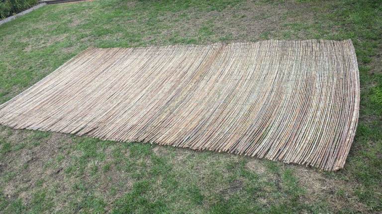 Willow Natural Fence Screening Roll - 11.5 ft x 6 ft
