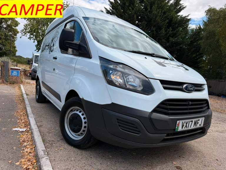 2017 Ford Transit Custom  2.0 TDCi 290 HIGH ROOF VAN (CAMPER) PANEL VAN Diesel Manual