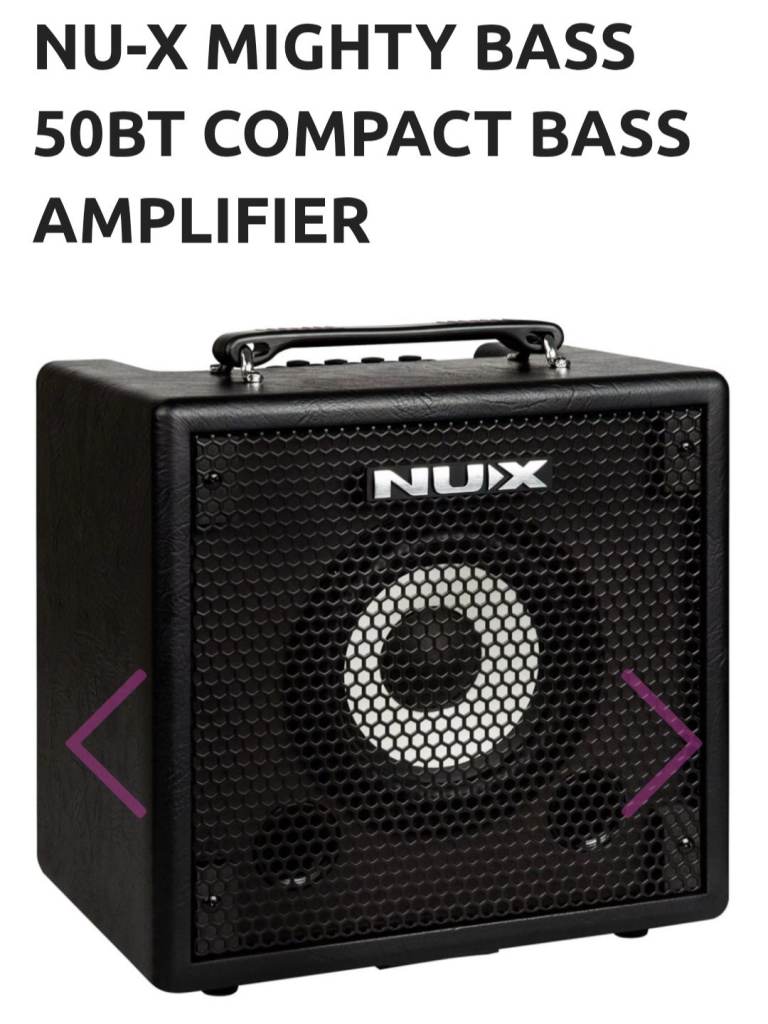 Mighty Bass 50BT Guitar Amplifier Amp