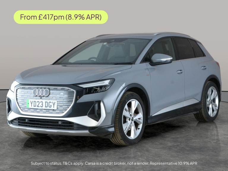 2023 Audi Q4 e-tron 35 S line SUV 5dr Electric Auto 55kWh (170 ps) - ACTIVE LANE ASSIST - LED - S...