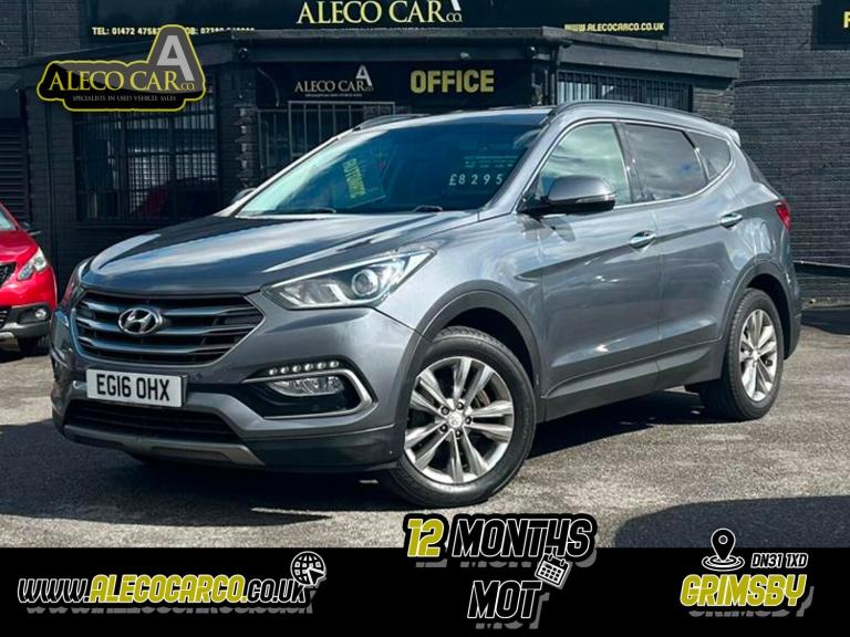 HYUNDAI SANTA FE 2.2 SANTA FE 7-ST 2.2 PRM BD A/T MY16 Silver Auto Diesel 2016