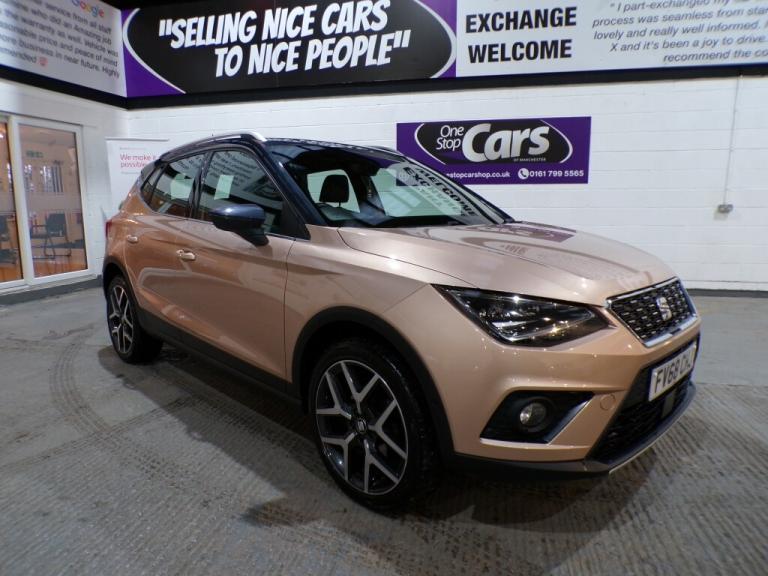 2018 SEAT Arona 1.0 TSI XCELLENCE LUX DSG 5DR Semi Automatic Hatchback Petrol Manual