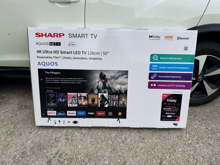 Sharp 50 inch smart tv