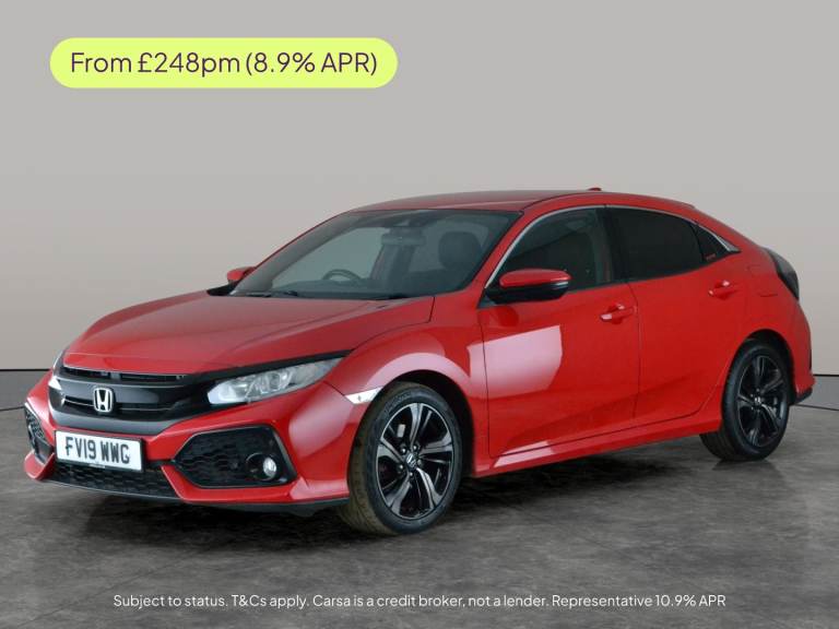 2019 Honda Civic 1.6 i-DTEC SR Hatchback 5dr Diesel Auto Euro 6 (s/s) (120 ps) - LANE DEPART Hatc...