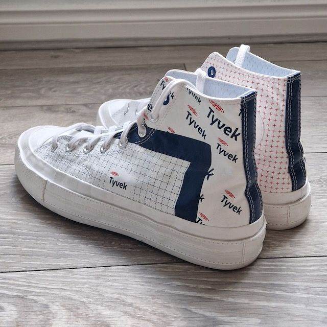 White converse, size 8, new
