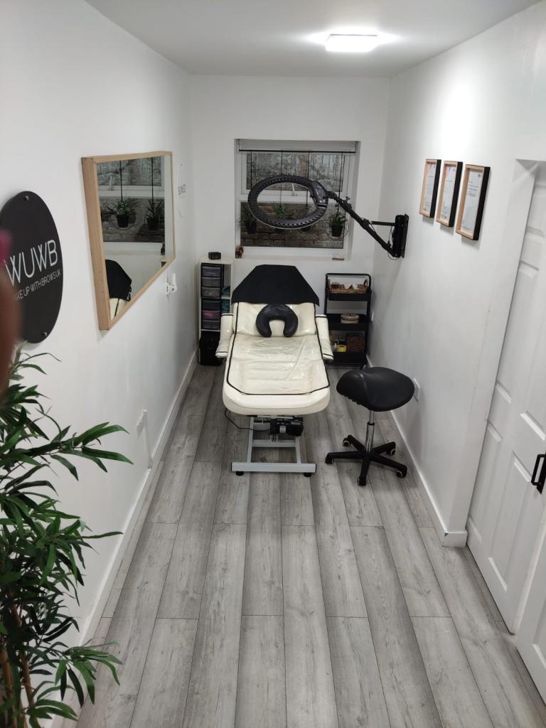 Beauty Room available to rent inside a busy Afro hair salon in Hackney