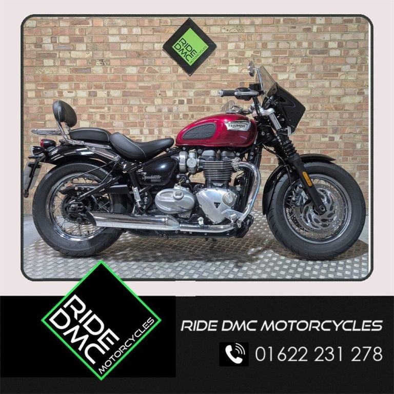 TRIUMPH SPEEDMASTER 1200 FSH. NICE EXTRAS INCLUDING EXHAUSTS. LOVELY BIKE