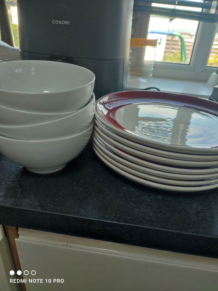 Plates, bowls and IKEA pans 