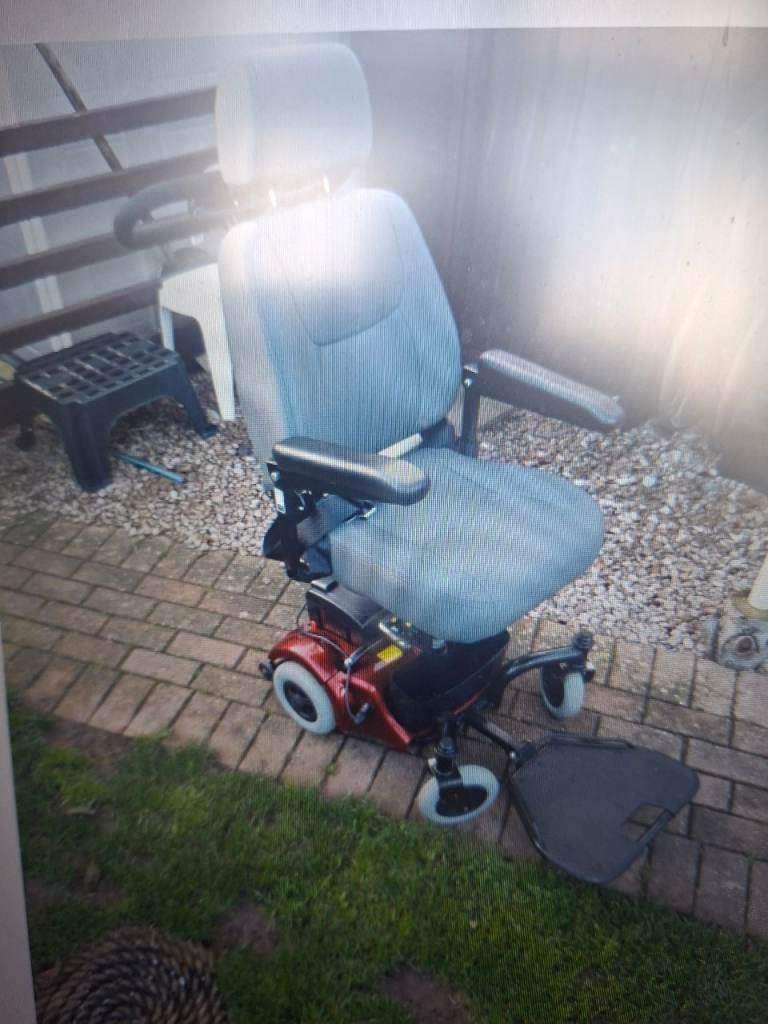 Rascal we go 250 attendant controlled powered wheelchair "NEW BATTERIES"