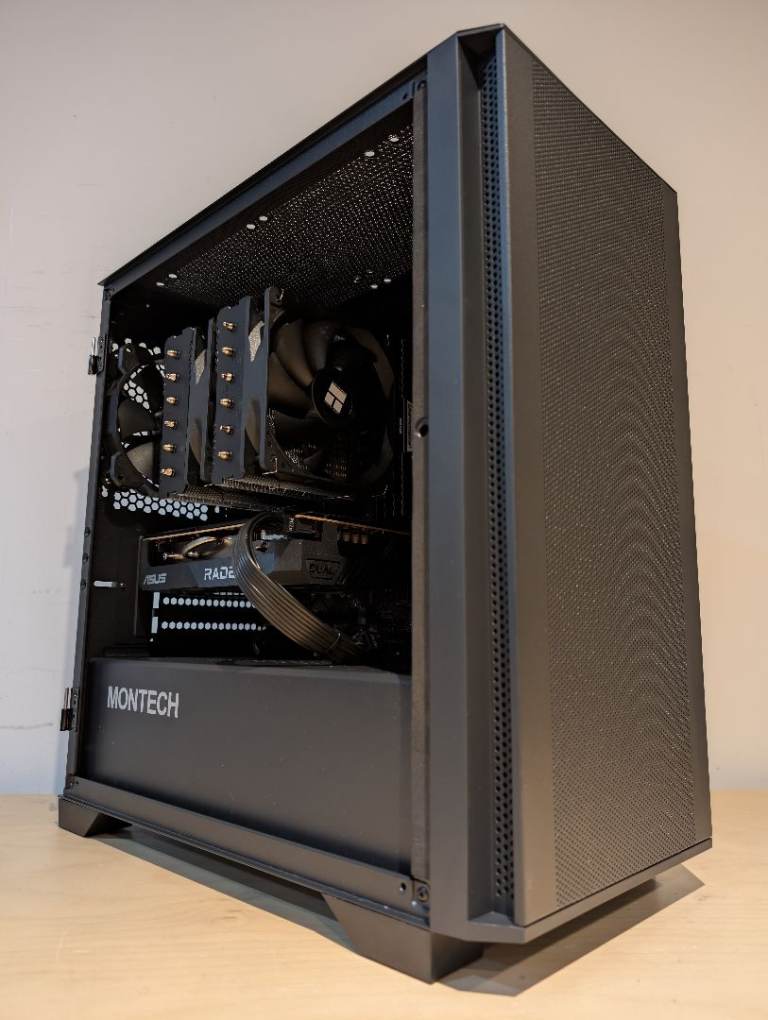 Gaming PC - Intel i5 12400F - RX 7600 - 32GB RAM - 1TB M.2 SSD - WIN 11 - WARRANTY