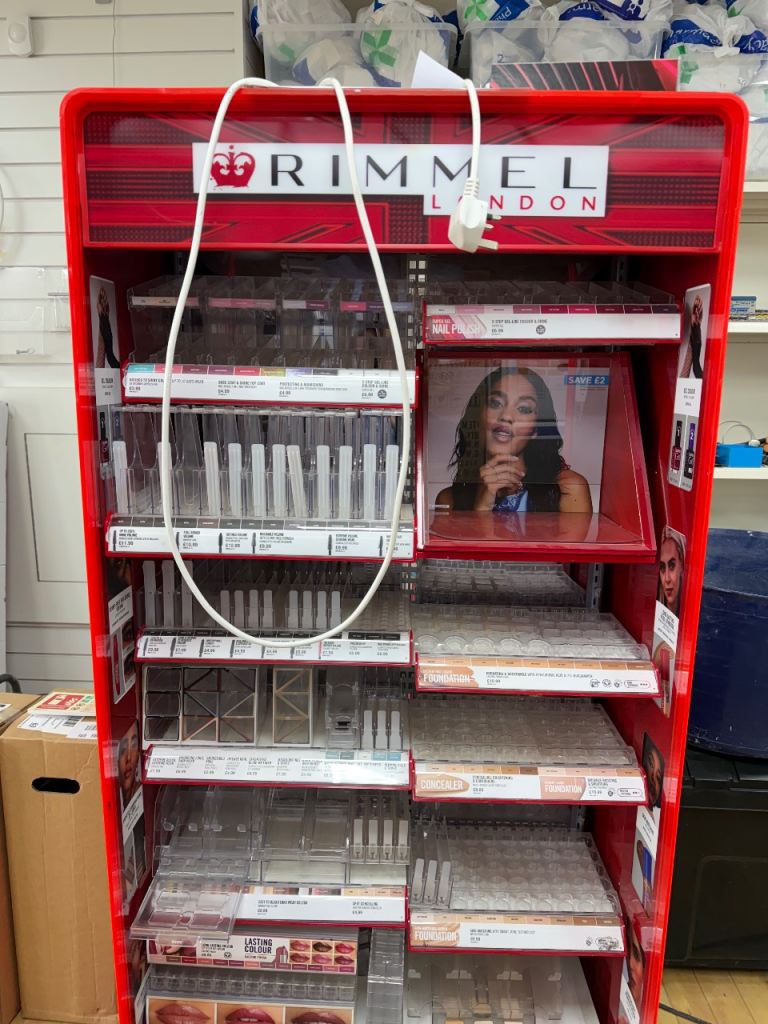 Rimmel Shop Display Unit