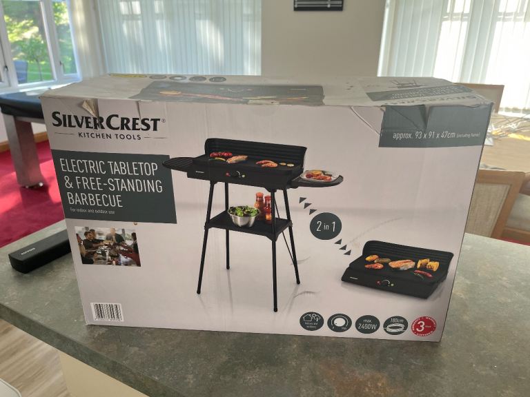 New Silvercrest electric bbq